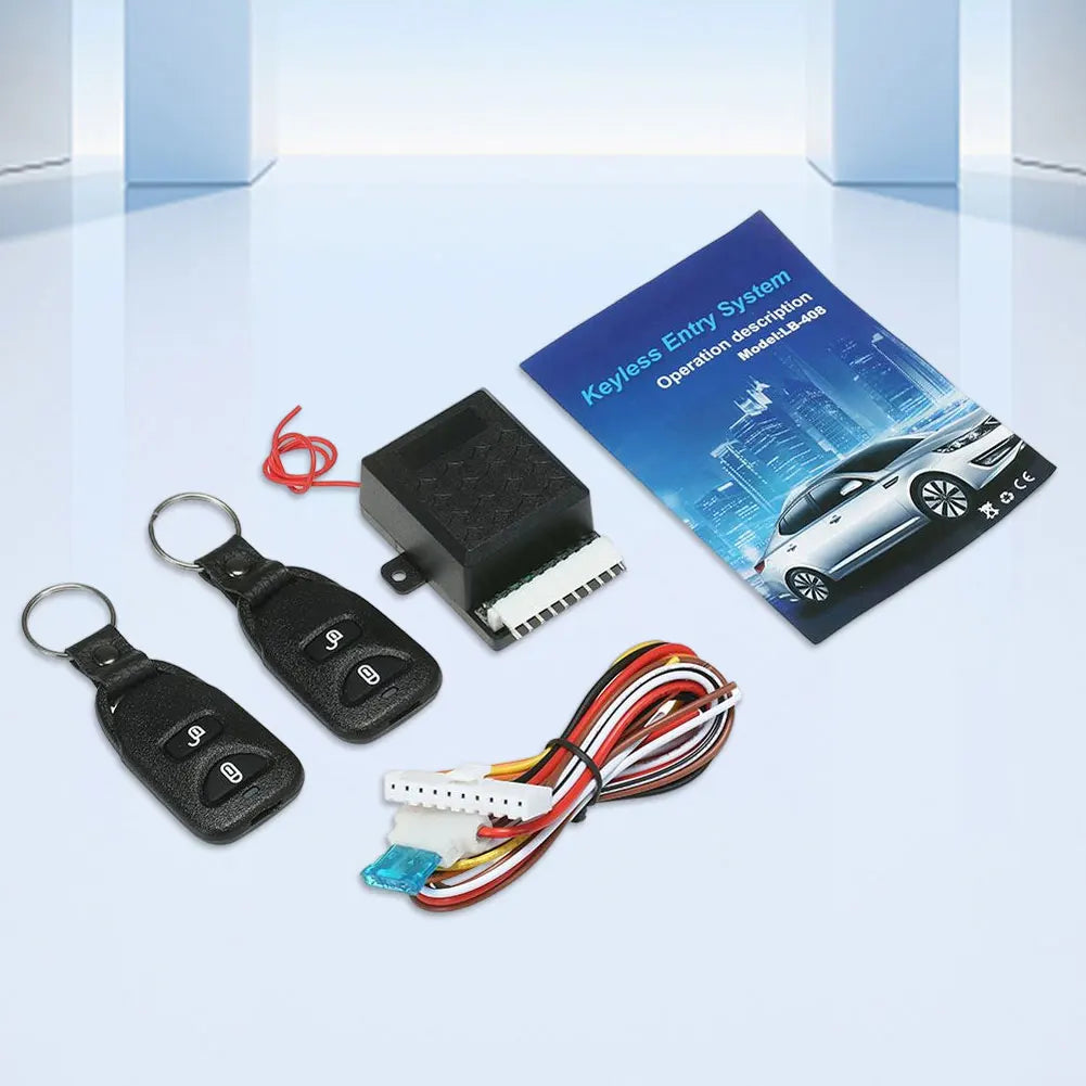 12V Universal Car Auto Remote Central Locking Kit