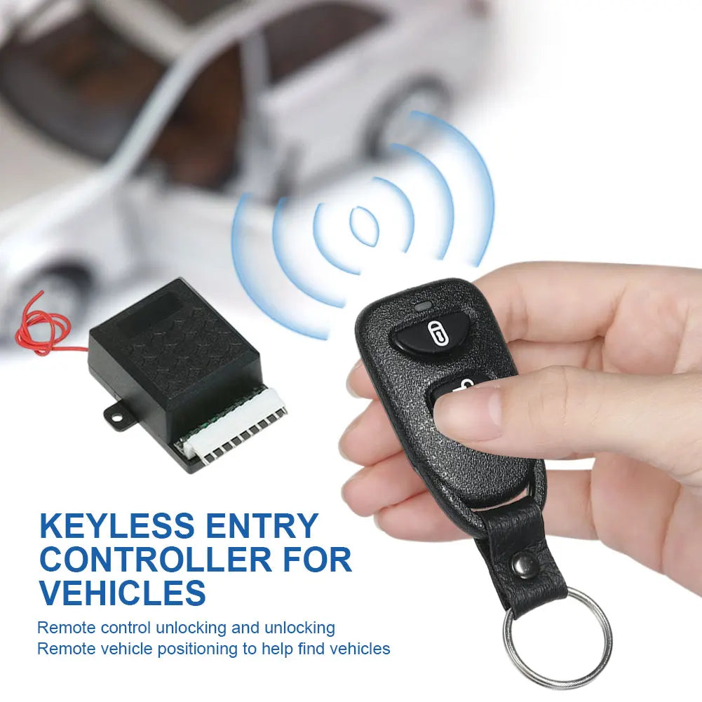 12V Universal Car Auto Remote Central Locking Kit