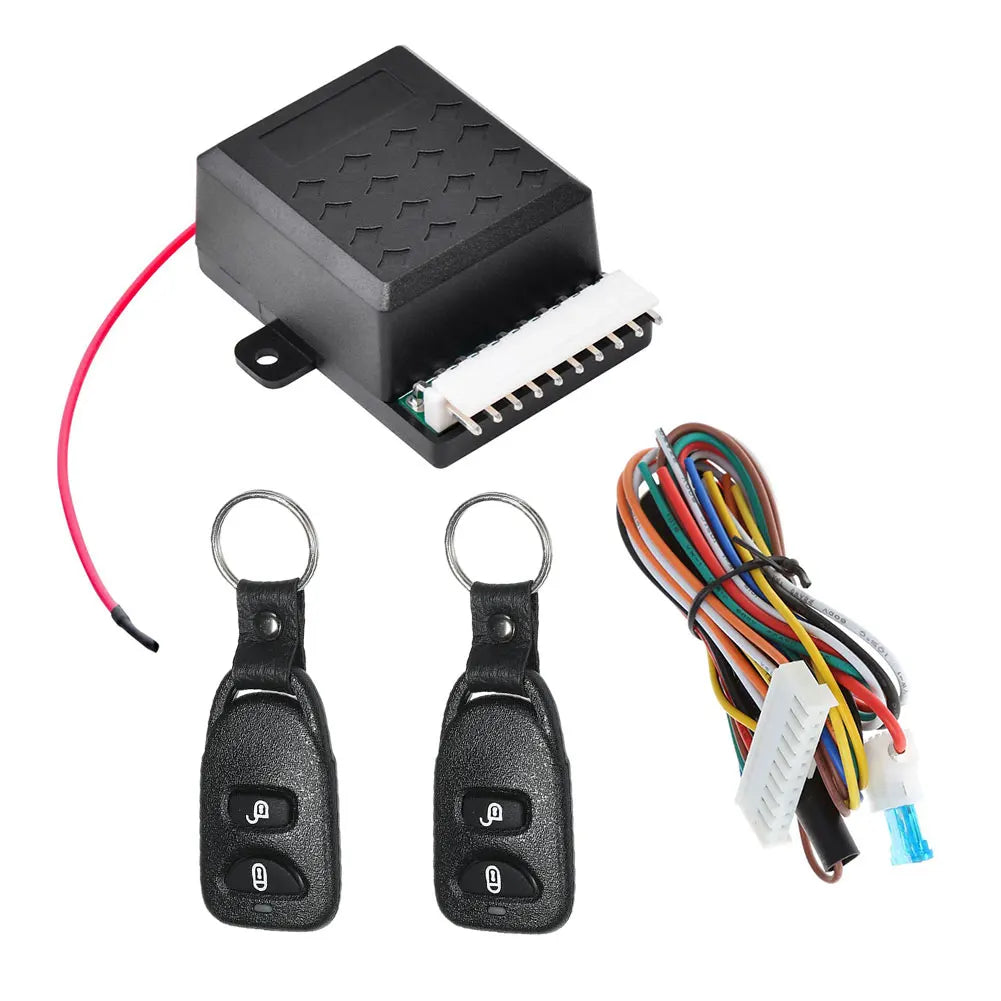 12V Universal Car Auto Remote Central Locking Kit